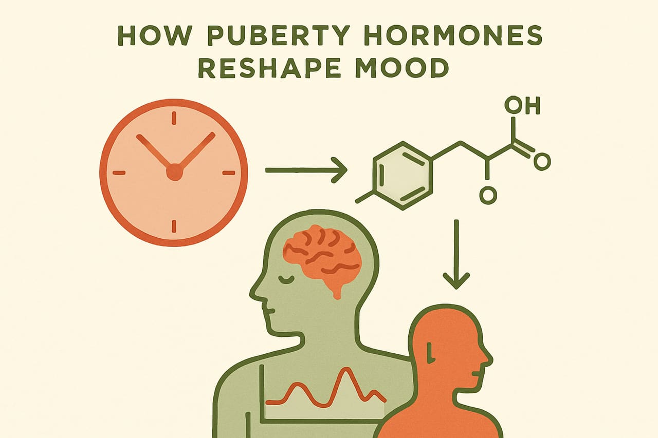 How Puberty Hormones Reshape Mood