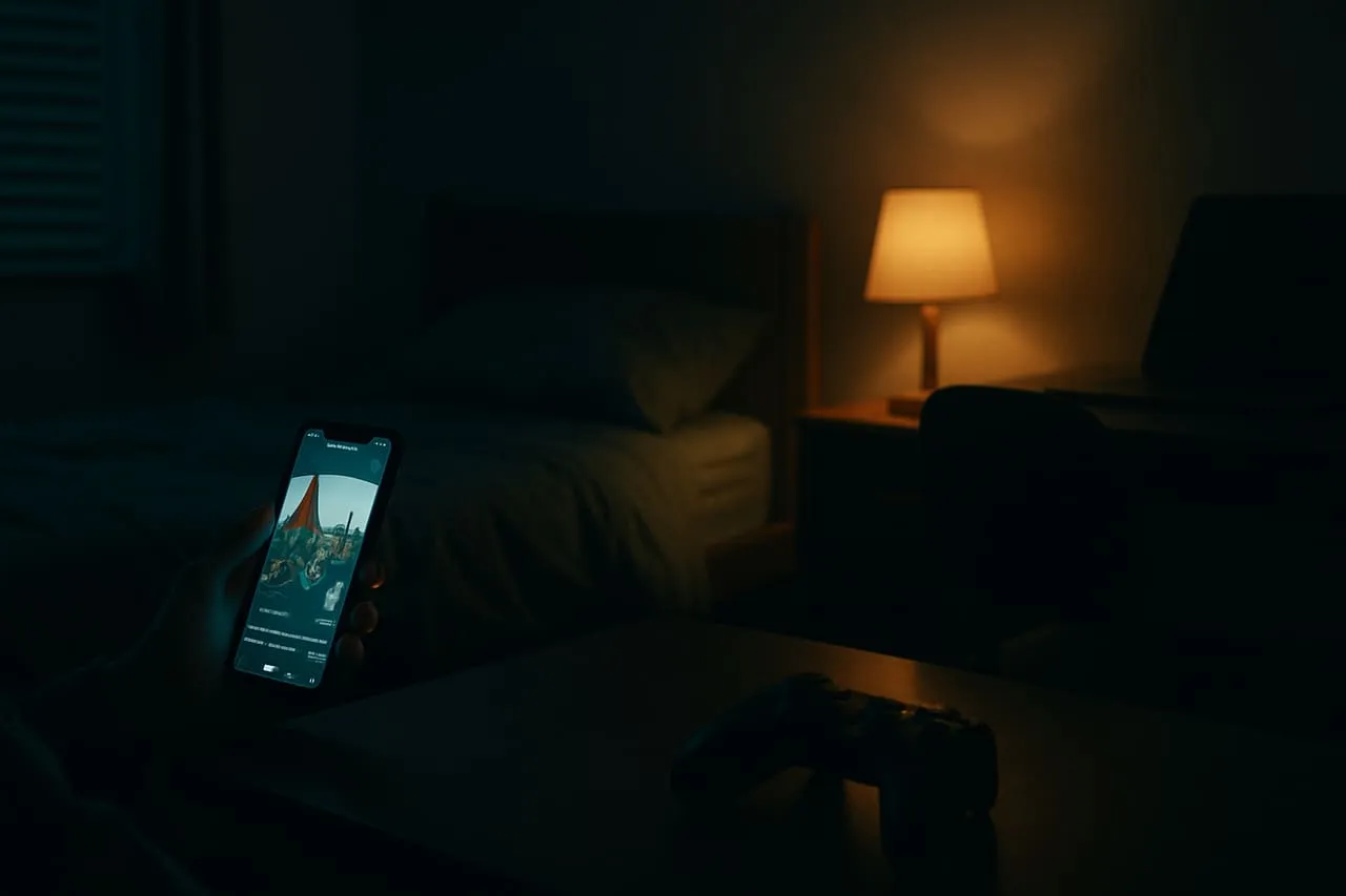 A TikTok feed showing emotionally-charged Mideast conflict content